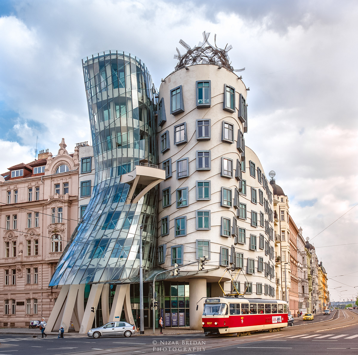 Dancing House in Prague by Vlado Milunic and Frank Gehry