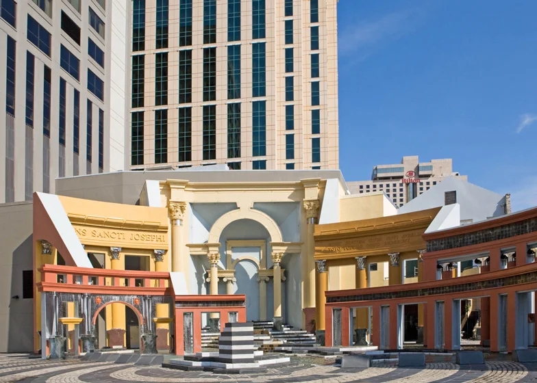 Piazza d'Italia in New Orleans by Charles Moore