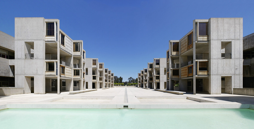 Salk Institute in La Jolla, California by Louis Kahn